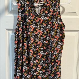 Ladies blouse. Size XL BLUE/multi